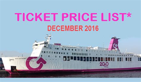 mega value class 2go|2Go Ticket Price List December Schedules.